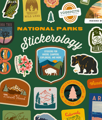 National Parks Stickerology: Stickers for Hikers, Campers, Explorers, and More: Stickers for Journals, Water Bottles, Laptops, Planners, and Smartphon