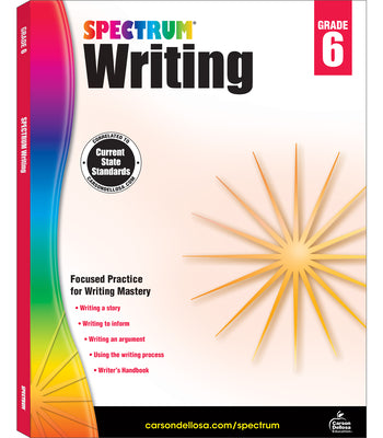 Spectrum Writing, Grade 6: Volume 40