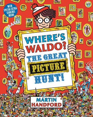 Where's Waldo? the Great Picture Hunt!: (A Hidden Object Activity Book Including Stickers, Spot-The-Difference Spreads, Search & Find Puzzles, & More