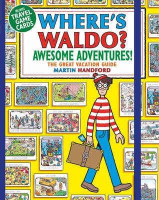 Where's Waldo? Awesome Adventures: The Great Vacation Guide (a Compact, Travel-Sized Hidden Object Activity Book with Mazes & Search and Find Puzzles
