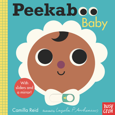 Peekaboo: Baby: (An Interactive Board Book for Babies & Toddlers with Mirror & Sliders. Cute Artwork Includes a Duck, Lamb, Stroller, & More. Perfect