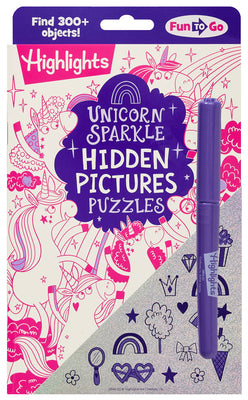 Unicorn Sparkle Hidden Pictures Puzzles: Find Over 300 Hidden Objects in This Unicorn-Themed Seek and Find Book for Kids 6 and Up