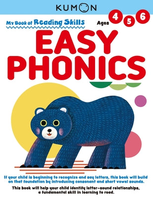 Kumon My Bk of Reading Skills: Easy Phonics