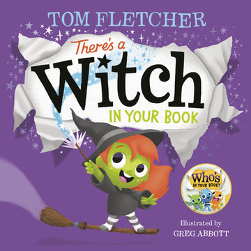 There's a Witch in Your Book: An Interactive Book for Kids and Toddlers