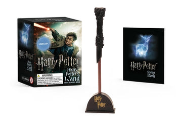 Harry Potter Wizard's Wand with Sticker Book: Lights Up! [With Battery]