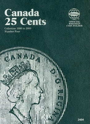 Official Whitman Coin Folder: Canada Quarters (25 Cents) #4: 1990-2000