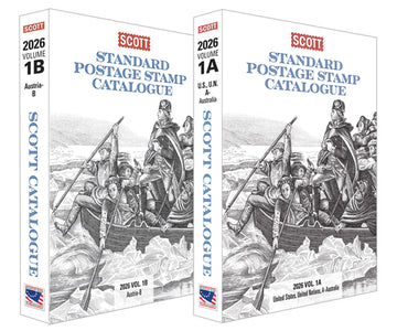 2026 Scott Stamp Postage Catalogue Volume 1: Cover Us, Un, Countries A-B (2 Copy Set): Scott Stamp Postage Catalogue Volume 1: Us, Un and Countries A-