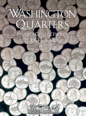 H.E. Harris by Whitman Coin Folder: Washington Quarters State Collection #2: 2004-2008