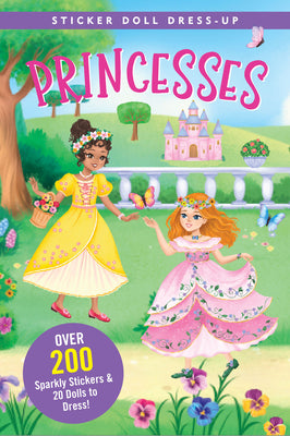 Princesses Sticker Doll Dress-Up Book