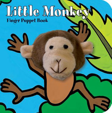Little Monkey: Finger Puppet Book: (Finger Puppet Book for Toddlers and Babies, Baby Books for First Year, Animal Finger Puppets)