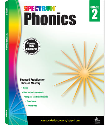Spectrum Phonics, Grade 2: Volume 92
