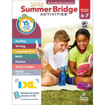Summer Bridge Activities, Grades 6 - 7