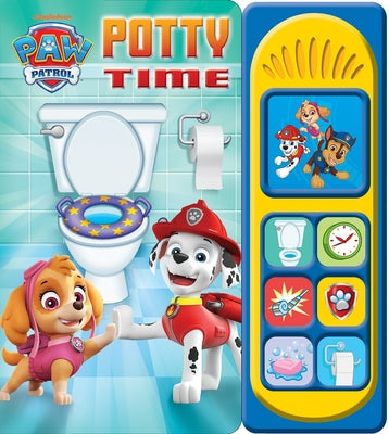 Nickelodeon Paw Patrol: Potty Time Sound Book [With Battery]