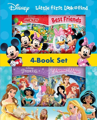Disney: Little First Look and Find 4-Book Set