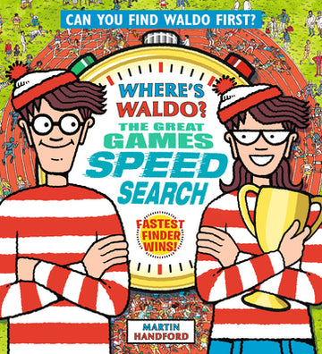 Where's Waldo? the Great Games Speed Search: (A Hidden Object Activity Book That Lays Flat for Head-To-Head Competition with Friends & Family - A Perf