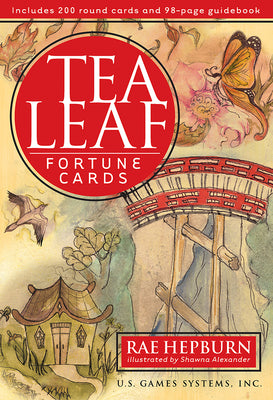 Tea Leaf Fortune Cards: 200 Round Divination Cards, 98-Page Illustrated Guidebook for Reading Tea Leaves (Tasseomancy), Ancient Fortunetelling Method