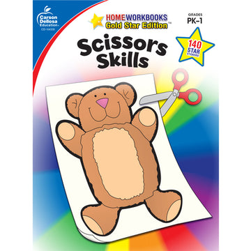Scissors Skills, Grades Pk - 1: Gold Star Edition Volume 17