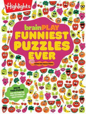 Brainplay Funniest Puzzles Ever: Over 200 Super Silly Brain Games, Wacky Activities and Hilarious Puzzles, Funny Gift for Kids Ages 7 and Up