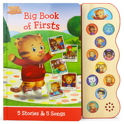 Daniel Tiger Big Book of Firsts: 5 Stories & 5 Songs