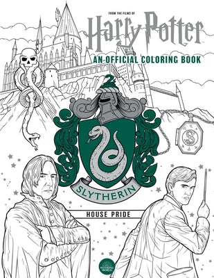 Harry Potter: Slytherin House Pride: The Official Coloring Book: (Gifts Books for Harry Potter Fans, Adult Coloring Books)