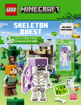 Skeleton Quest (Lego Minecraft): A Seek & Find Sticker Activity Book
