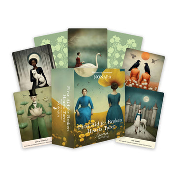 First Aid for Broken Hearts Tarot: Compassionate Insight for Solace and Guidance Through Healing (78 Full-Color Cards and 98-Page Full-Color Guidebook